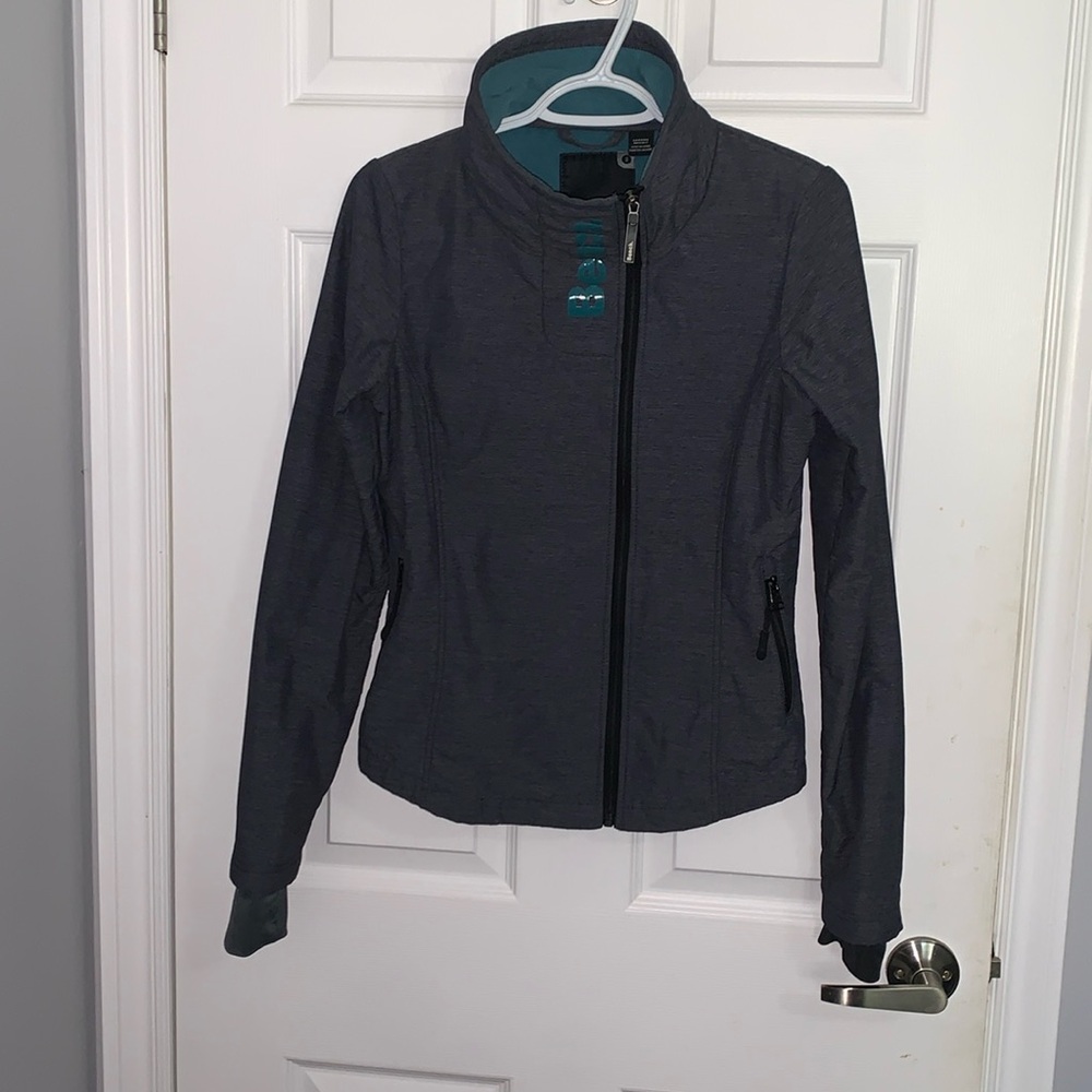 Bench Fleece-Lined Asymmetrical Front Zipper Coat Sz S